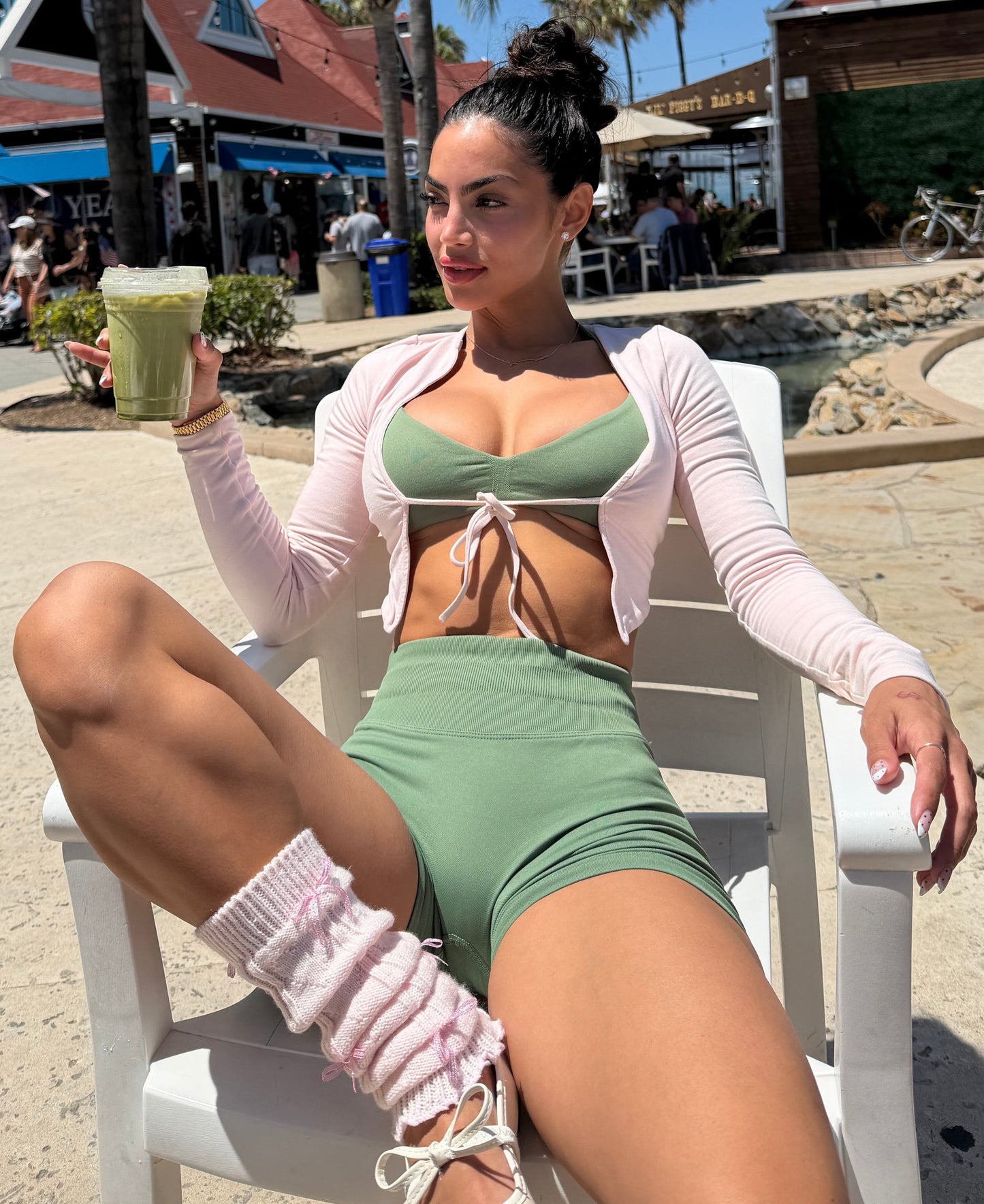 Signature Sculpt Triangle Top Matcha