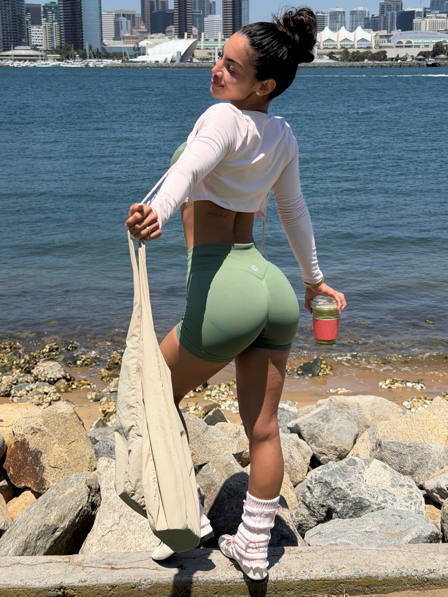 Signature Sculpt Shorts Matcha