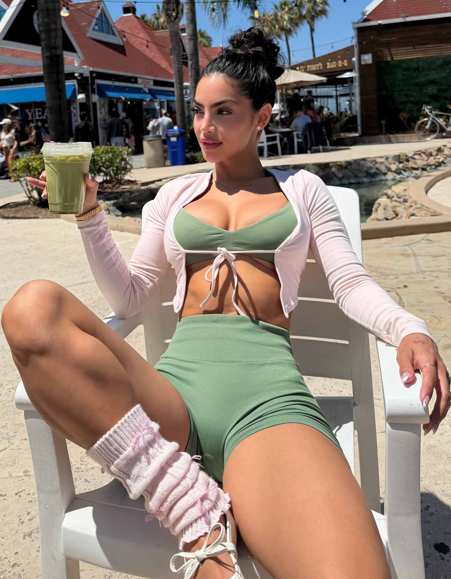 Signature Sculpt Shorts Matcha